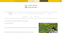 Desktop Screenshot of eatlovemove.com