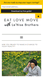 Mobile Screenshot of eatlovemove.com
